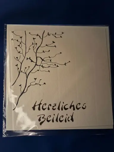 Herzlichnes Beileid Baum